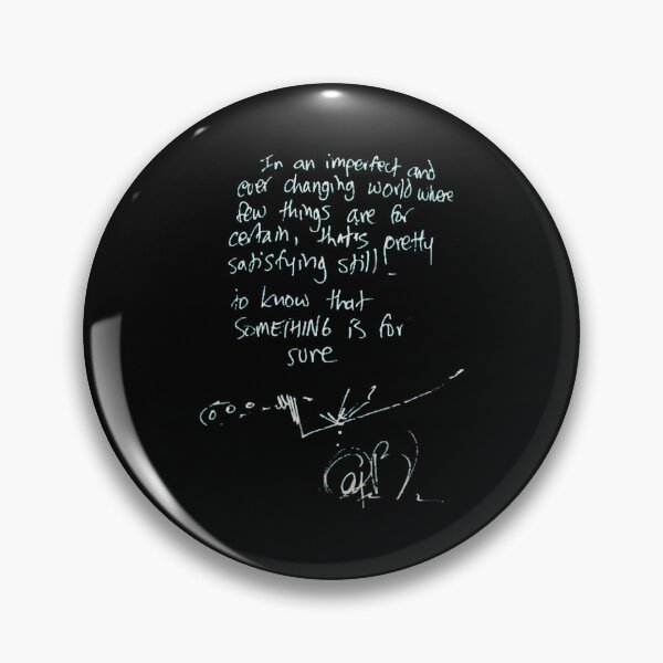Item preview, Anthony chef Bourdain In An Imperfect World Handwriting Quote designed and sold by MontgomeryDiam.