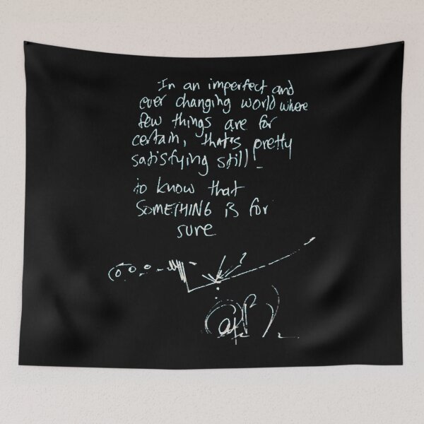 Item preview, Anthony chef Bourdain In An Imperfect World Handwriting Quote designed and sold by MontgomeryDiam.