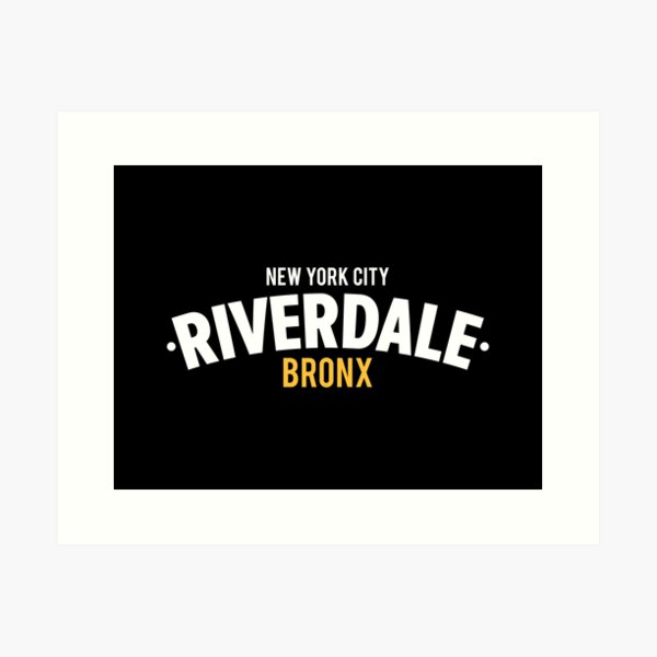 Artikel-Vorschau von Riverdale Bronx Typography T-Shirt, designt und verkauft von Boogosh.