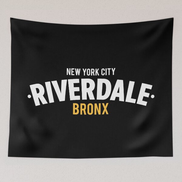 Item preview, Riverdale Bronx Typography T-Shirt designed and sold by Boogosh.