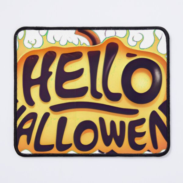 Item preview, Hello Halloween text For Women Men Kids T-Shirt designed and sold by phanomporn.