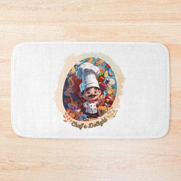 Item preview, Chef's Delight 3D Vector Art Sticker - Culinary Whimsy and Vibrant Cooking Joy designed and sold by zax454.