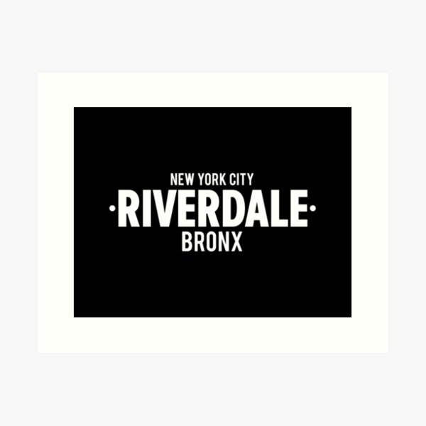 Artikel-Vorschau von Riverdale Bronx Typography T-Shirt, designt und verkauft von Boogosh.