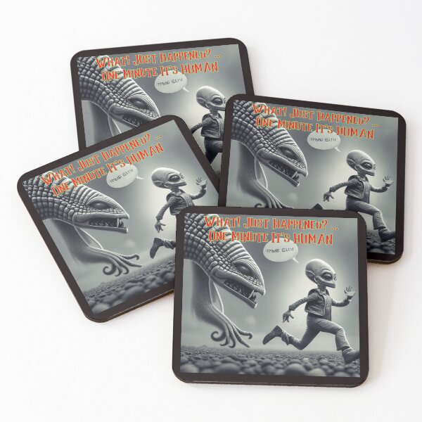 Item preview, What Just Happened - Alien - Reptillion designed and sold by alien almanac.
