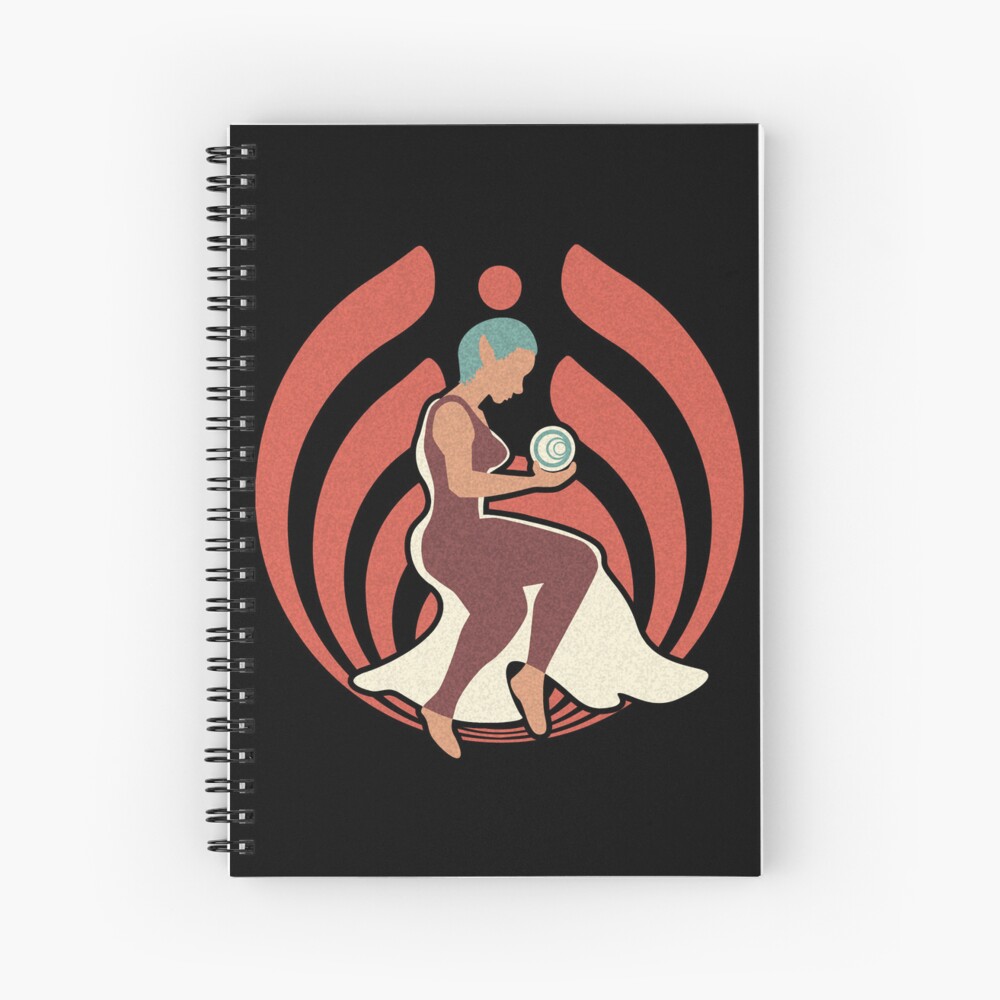 Item preview, Spiral Notebook designed and sold by v-nerd.