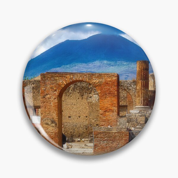 Item preview, Pompeii and Mount Vesuvius designed and sold by Kathy Weaver.