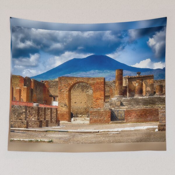 Item preview, Pompeii and Mount Vesuvius designed and sold by Kathy Weaver.