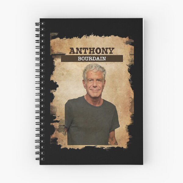 Item preview, Vintage Old Paper 80s Style Anthony chef Bourdain designed and sold by LuxuryJovani.