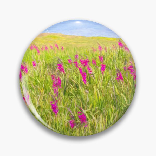 Item preview, Field Of Gladiolus Painterly designed and sold by Tanya C  Smith.