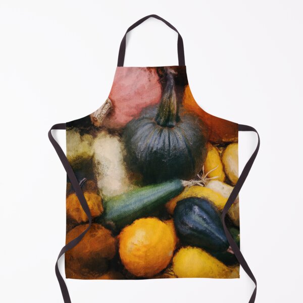 Item preview, Autumn Basket Still - Photo Painting with Pumpkins and More designed and sold by Dyrk Wyst Redbubble Shop.