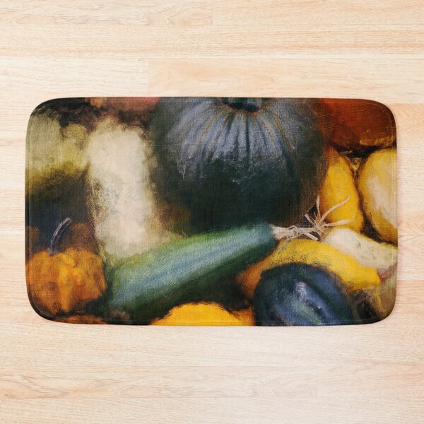 Item preview, Autumn Basket Still - Photo Painting with Pumpkins and More designed and sold by Dyrk Wyst Redbubble Shop.