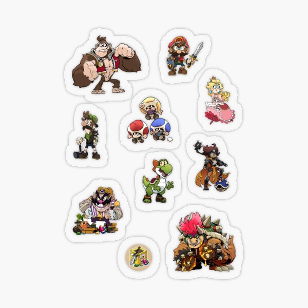 MKR - Characters Sticker Pack 01 Transparent Sticker