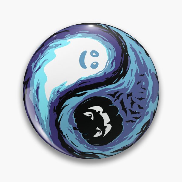 Item preview, Halloween Yin-Yang designed and sold by THEILO.