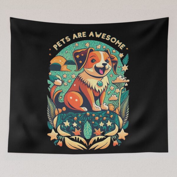 Item preview, Pets are awesome designed and sold by Beyond The Veil.