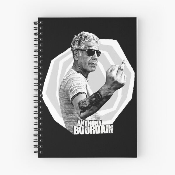 Item preview, Anthony chef Bourdain middle finger style designed and sold by MontgomeryDiam.