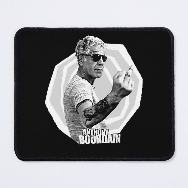 Item preview, Anthony chef Bourdain middle finger style designed and sold by MontgomeryDiam.