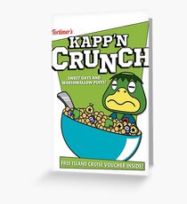 Kapp'n Crunch! Greeting Card
