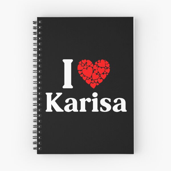 Item preview, Karisa Heart - I Love Karisa designed and sold by MiraclePitts.