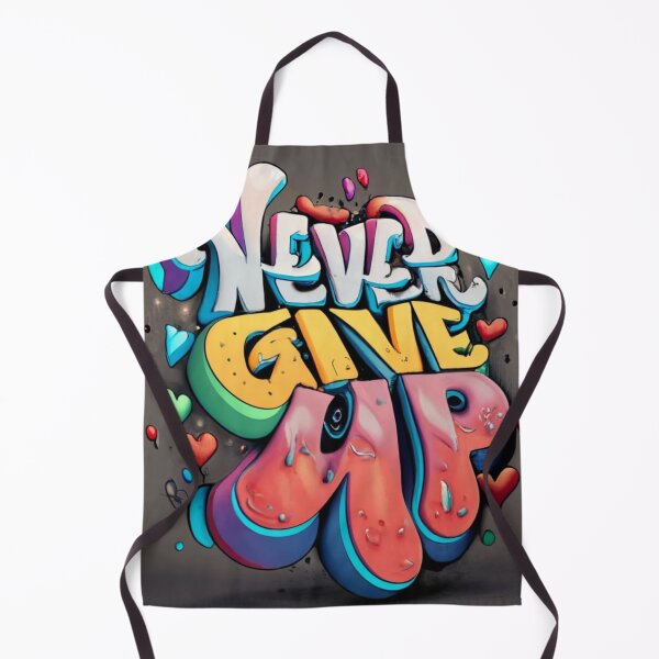 Item preview, Embracing the 'Never Give Up' Spirit designed and sold by SHOPYWOOD ⭐⭐⭐⭐⭐.