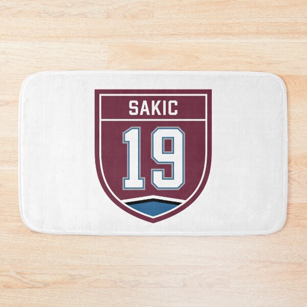 Item preview, Sakic #19 emblem designed and sold by Tarroi.