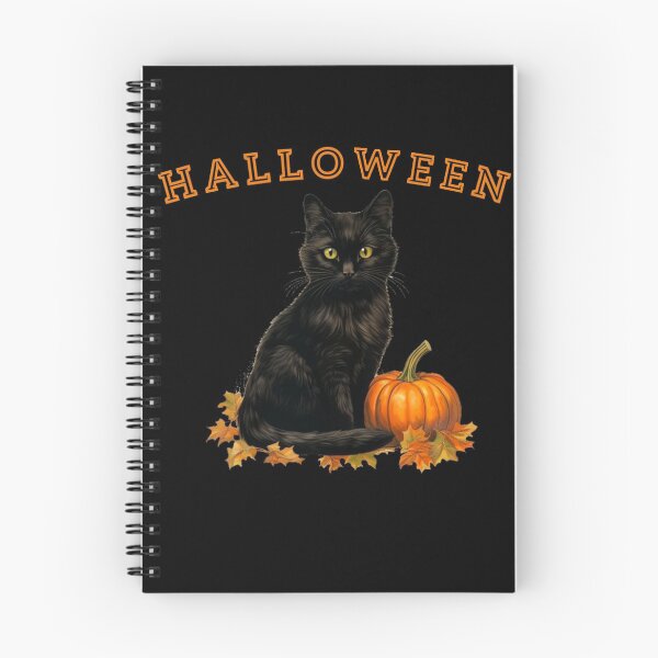 Aperçu de l'œuvre Chat noir d'Halloween créée et vendue par AceILA.