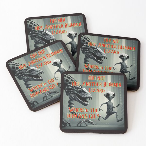 Item preview, Not Another Lizzard - Alien - Reptillion designed and sold by alien almanac.