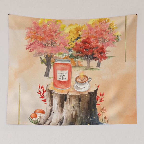 Item preview, Enchantment of the Pumpkin Spice, Magical Autumn Mood designed and sold by Lunardreams54.