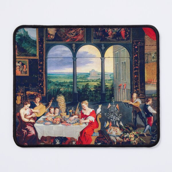 Item preview, Brueghel's Allegory: Hearing, Touch, Taste in Baroque Era designed and sold by TheSoulOfArt.