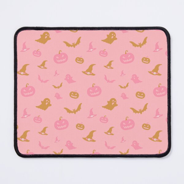 Aperçu de l'œuvre Joli motif d'Halloween rose et ocre créée et vendue par ApricotBlossom.