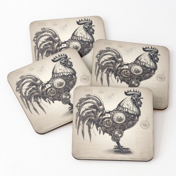Item preview, Mechanical rooster designed and sold by Hensfield.