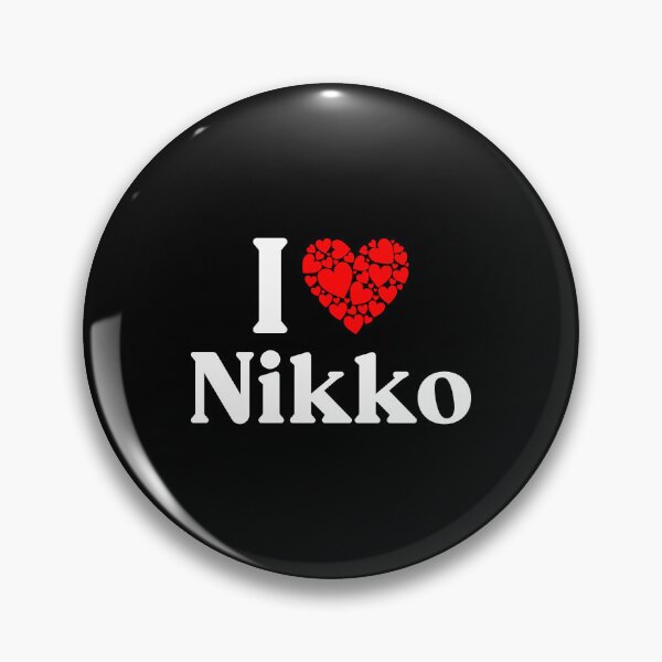 Item preview, Nikko Heart - I Love Nikko designed and sold by MiraclePitts.