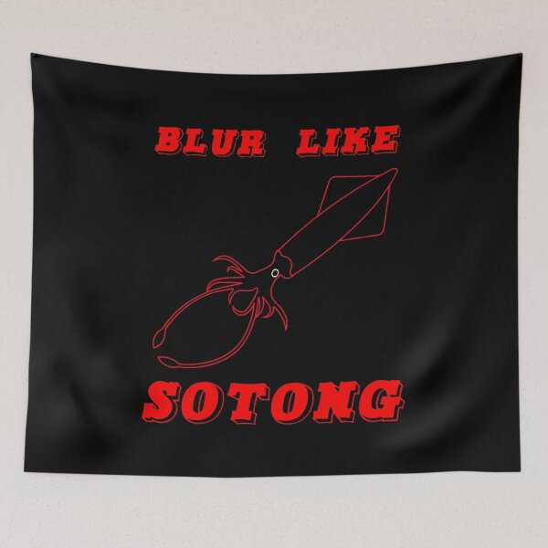 Item preview, Blur like Sotong designed and sold by UniqueDesignHub.