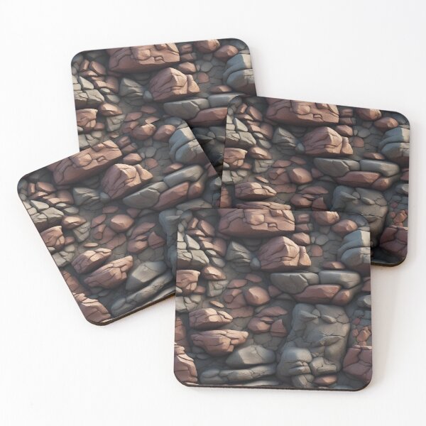 Item preview, Rock Seamless Pattern designed and sold by SeamCraft.