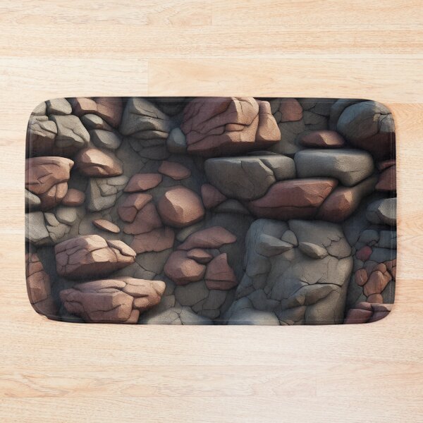 Item preview, Rock Seamless Pattern designed and sold by SeamCraft.
