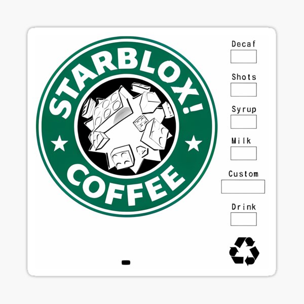 Starbucks!.I mean StarBLOX coffee! - Roblox