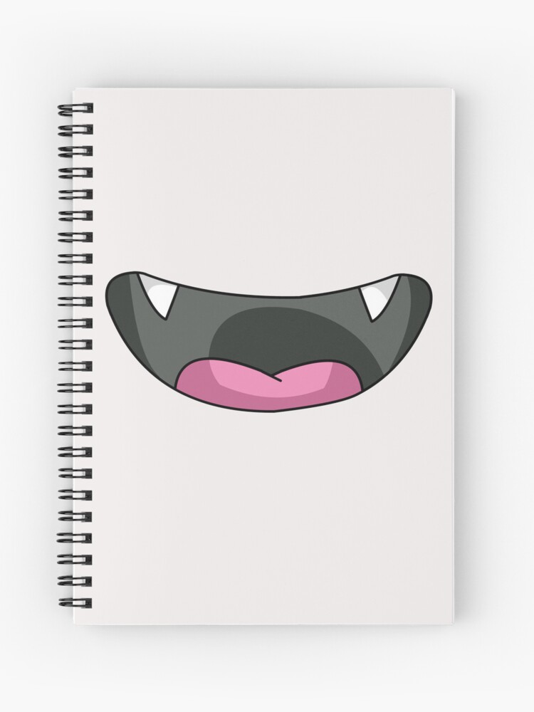 funny mouth vampire Spiral Notebook for Sale by ZiphGames