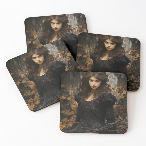 Item preview, Mysterious Witch 6 designed and sold by Red Witch Art.