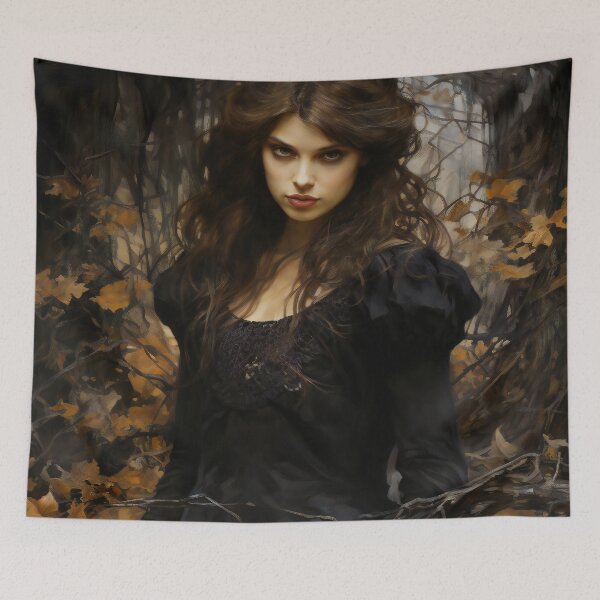 Item preview, Mysterious Witch 6 designed and sold by Red Witch Art.