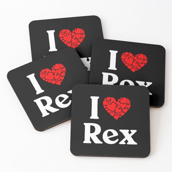 Item preview, Rex Heart - I Love Rex designed and sold by MiraclePitts.