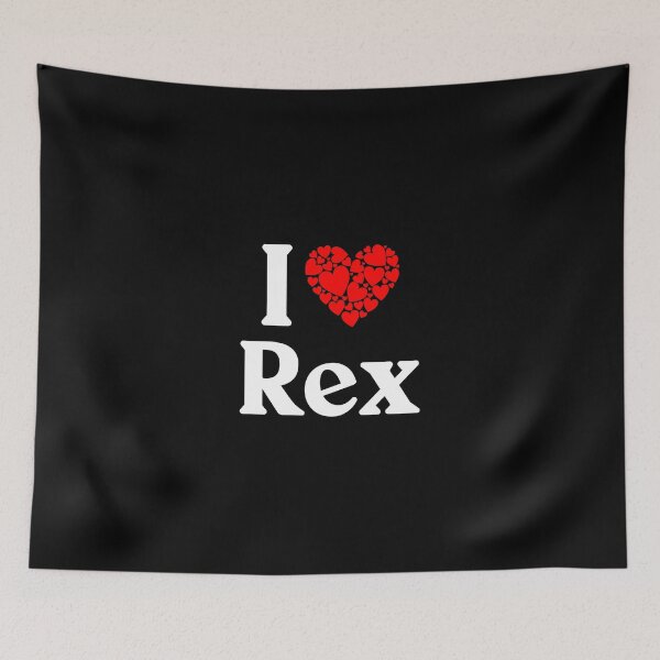 Item preview, Rex Heart - I Love Rex designed and sold by MiraclePitts.