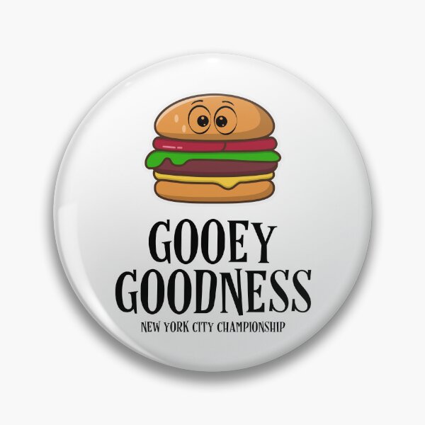 Item preview, Delicious 'Gooey Goodness' Cartoon Burger Art designed and sold by kcaandwu.
