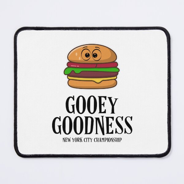 Item preview, Delicious 'Gooey Goodness' Cartoon Burger Art designed and sold by kcaandwu.