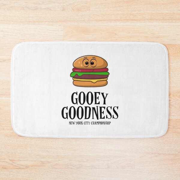 Item preview, Delicious 'Gooey Goodness' Cartoon Burger Art designed and sold by kcaandwu.