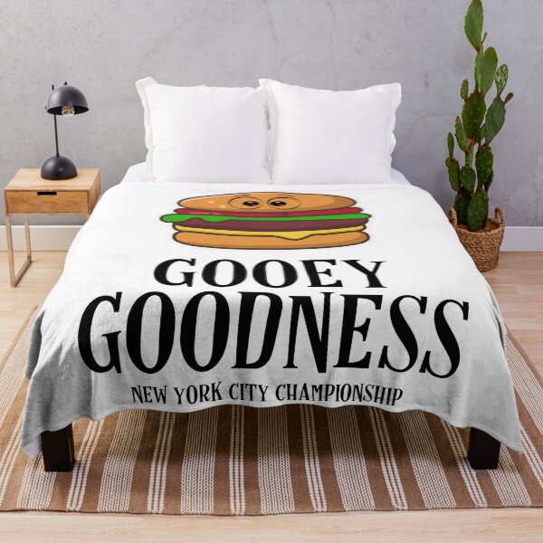 Item preview, Delicious 'Gooey Goodness' Cartoon Burger Art designed and sold by kcaandwu.