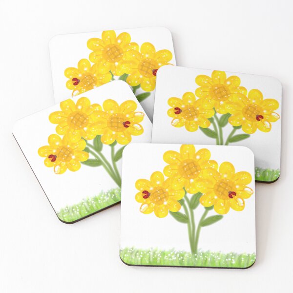 Item preview, Sunflowers in the garden  designed and sold by SunbeamMoon111.