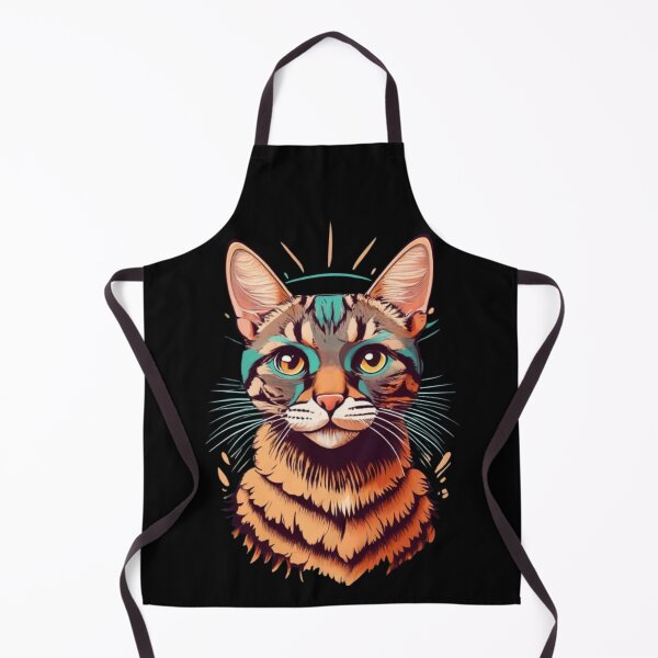 Item preview, Artistic cat designed and sold by Beyond The Veil.