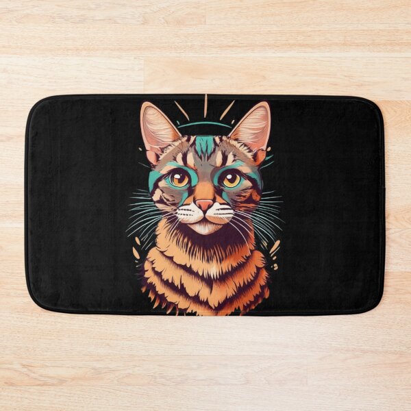 Item preview, Artistic cat designed and sold by Beyond The Veil.