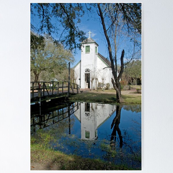 Item preview, New Hope Chapel at Acadian Village designed and sold by Bonnie T.  Barry.