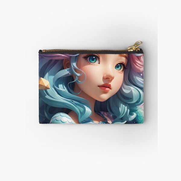 Item preview, Whimsical Little Mermaid: Isometric Ocean Art designed and sold by Ceemko's Vintage Corner.