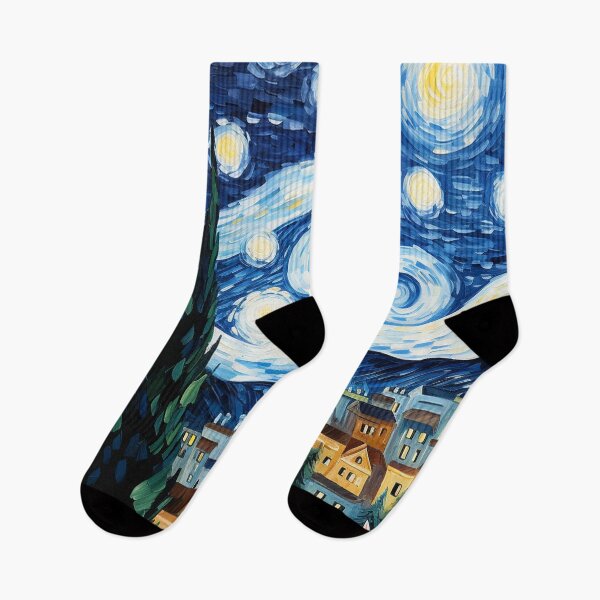 Item preview, Copy of Cat Van gogh Inspired Starry Night Painting for Van gogh Lovers designed and sold by Vangoholic.